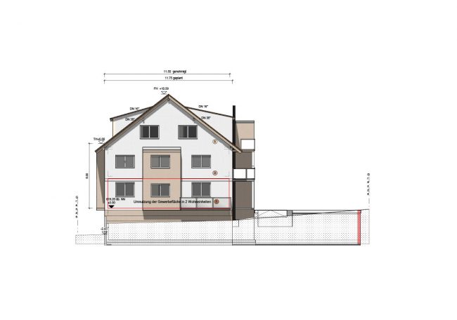 6-Wohnungenhaus SüdWest